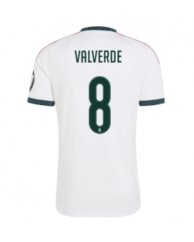 Billige Fotballdrakt Real Madrid Federico Valverde #8 Replika Hjemmedrakt 2026-27 Kortermet Billige Fotballdrakt Real Madrid Federico Valverde #8 Replika Hjemmedrakt 2026-27 Kortermet